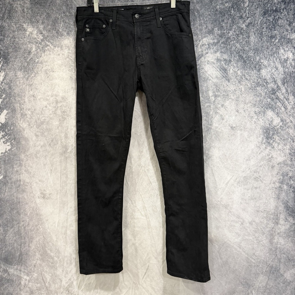 AG Adriano Goldschmied The Ives Jeans Mens 31x32 Black Modern Athletic Stretch